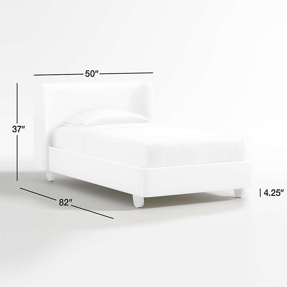 View Pismo Natural Full Upholstered Bed - image 3 of 14