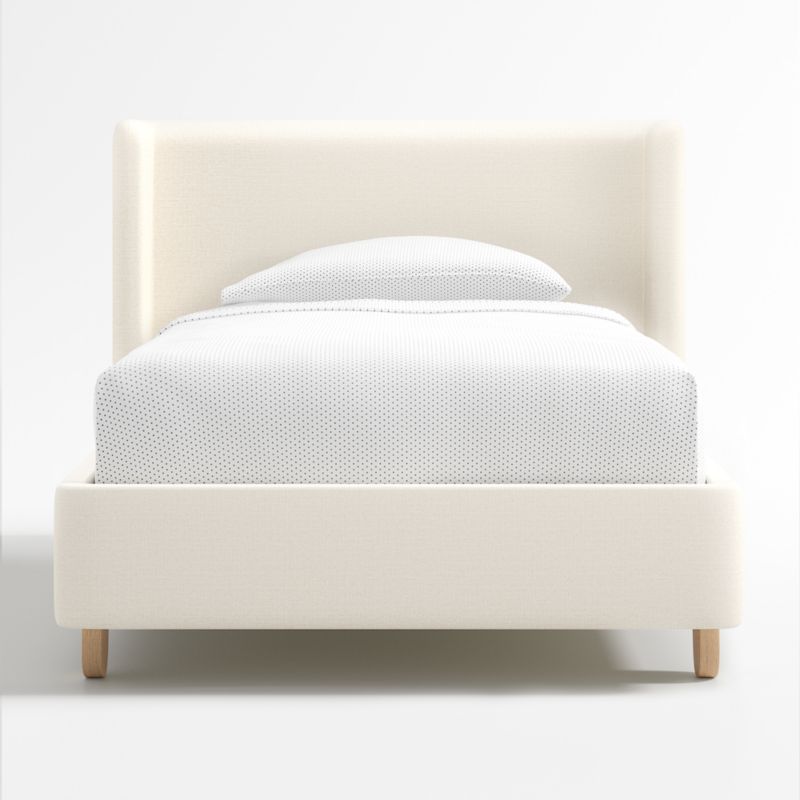 Pismo Natural Twin Upholstered Bed
