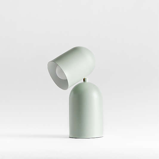 Pixi Green Metal Swivel Table Lamp