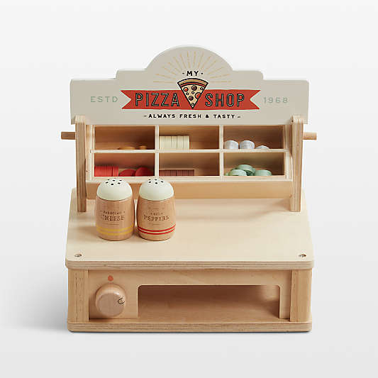 Wonder & Wise by Asweets Wooden Toddler Pizza Oven Toy