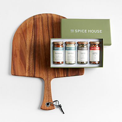View Pizza Peel & Spices Gift Set details