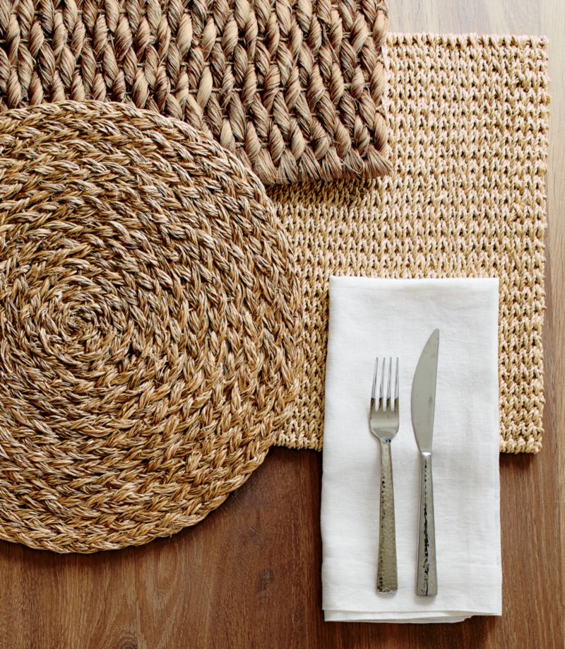 Lanai Rectangular Natural Woven Placemat - image 7 of 13