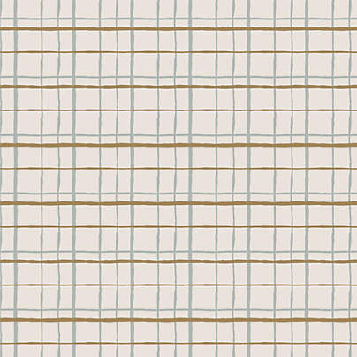 Chasing Paper Plaid Blue Peel and Stick 8"x10" Wallpaper Swatch