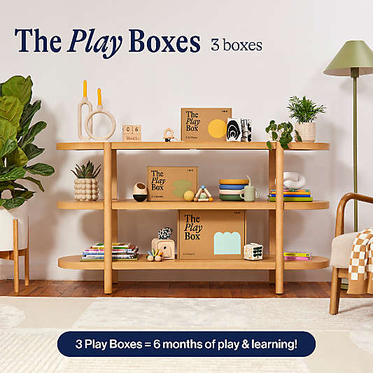 Lalo The Play Box Montessori Inspired Baby Developmental Toy Bundle for 0-6 Months