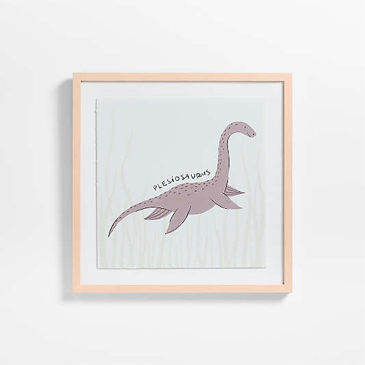 Plesiosaurus Framed Wall Art Print