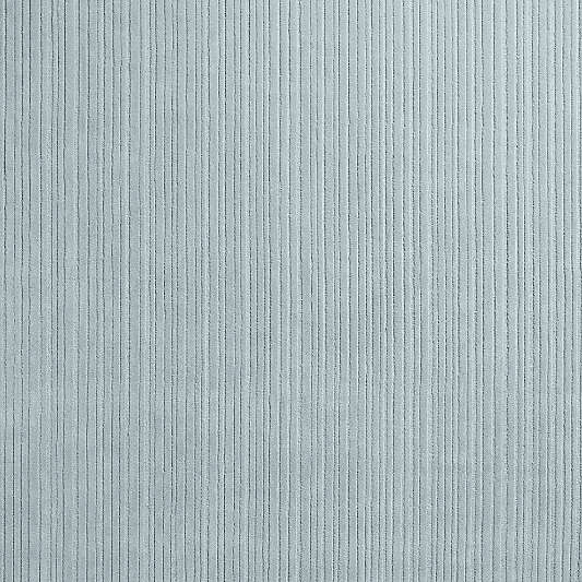 Paloma Textured Stripe Mist Blue Wool Kids Area Rug Swatch