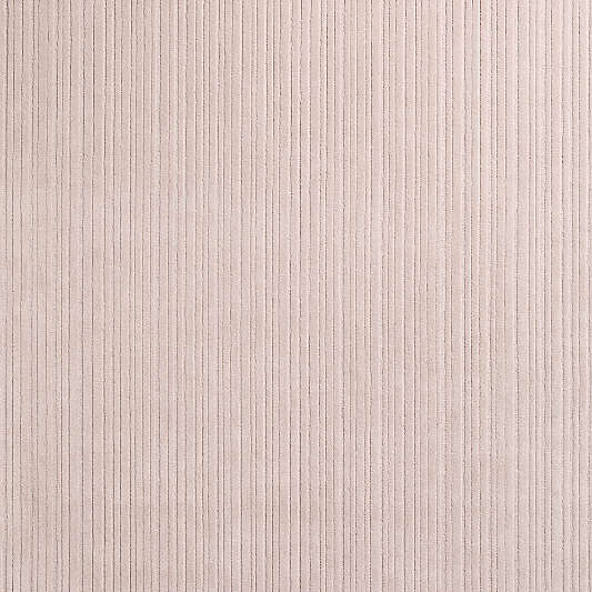 Paloma Textured Stripe Rosy Lilac Wool Kids Area Rug Swatch