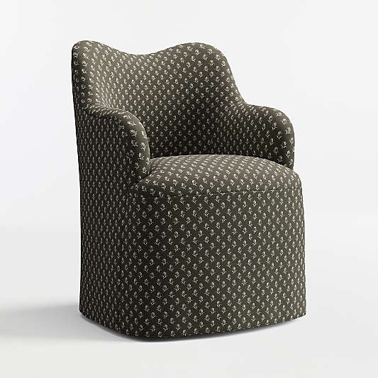 Paloma Upholstered Swivel Dining Chair