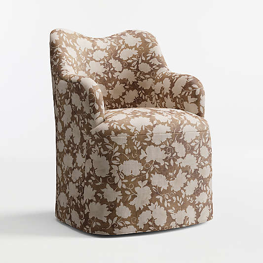 Paloma Upholstered Swivel Dining Chair