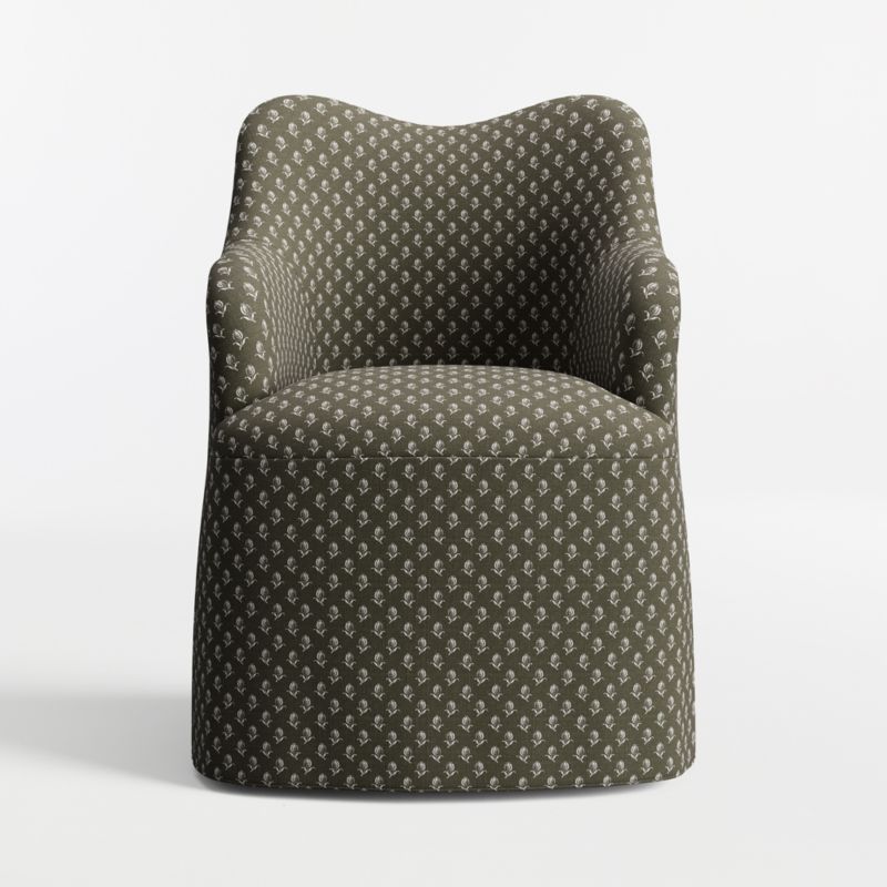 Paloma Upholstered Swivel Dining Chair - image 3 of 7