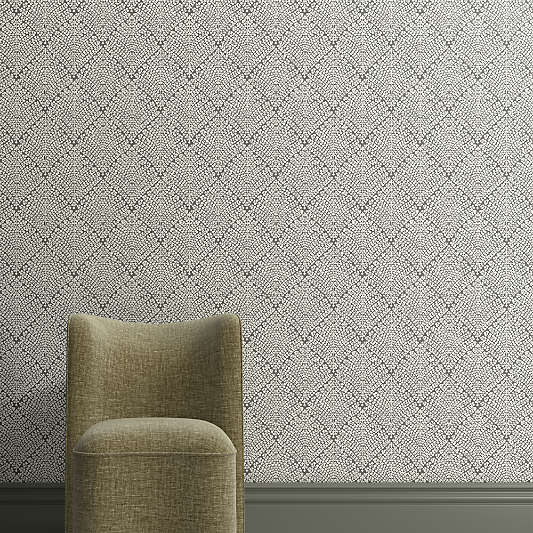 Palma Burnt Green Wallpaper