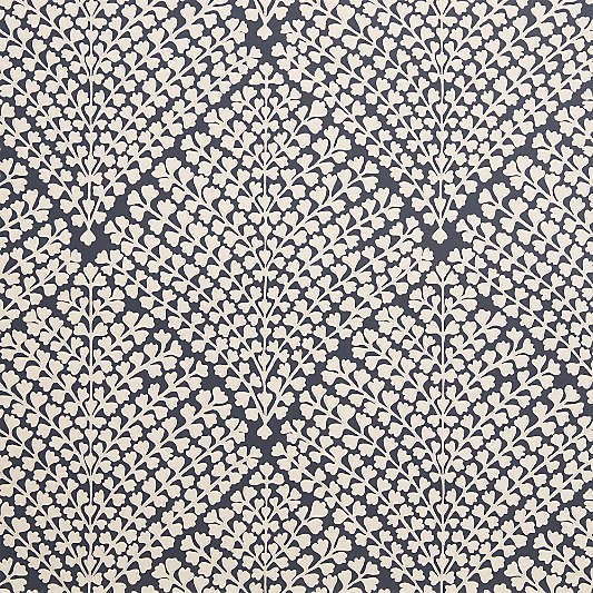 Palma Midnight Navy Wallpaper