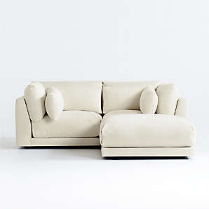 Small Space Sectional Sofas Couches, Leather Sectionals For Small Spaces