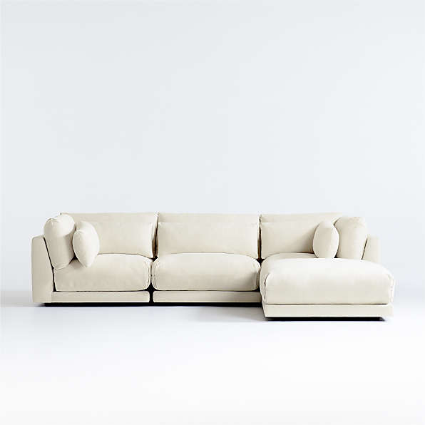 Sectional Sofas Couches Living Room, Armless Sectional Sofas Small Spaces