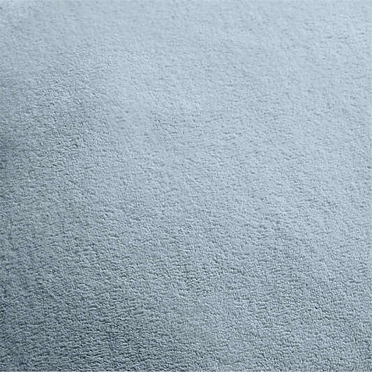 Plush 54x20 Sky Blue Bed Body Pillow Cover