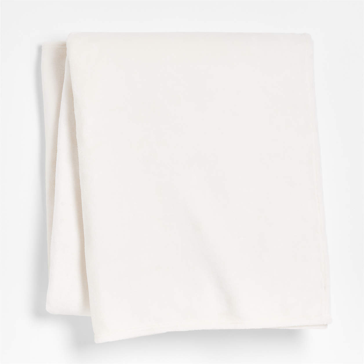 Cream Plush Kids Blanket + Reviews | Crate & Kids