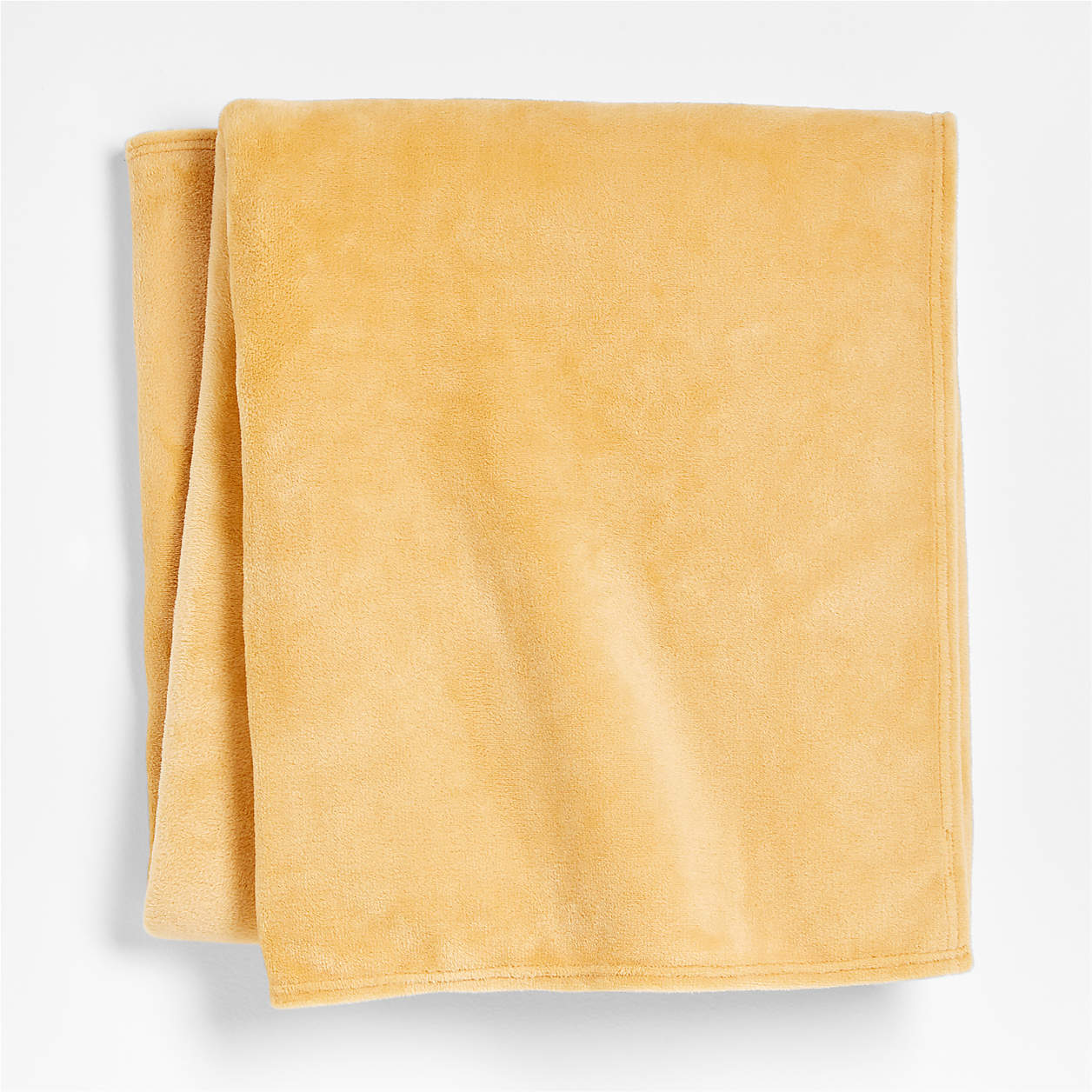 Gold Plush Kids Blanket + Reviews Crate & Kids