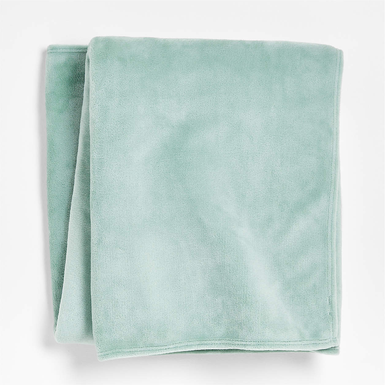 Green Plush Kids Blanket + Reviews | Crate & Kids