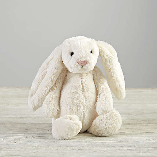 Jellycat ® White Bunny Kids Stuffed Animal