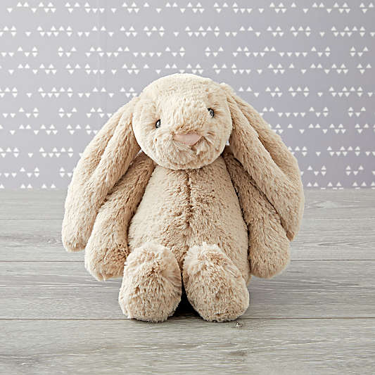 Jellycat ® Medium Beige Bunny Stuffed Animal