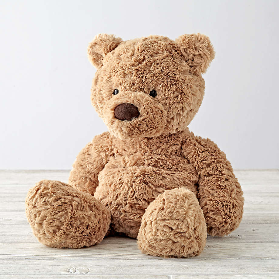 Jellycat Medium Brown Bear Kids Plush Stuffed Animal + Reviews | Crate &  Kids