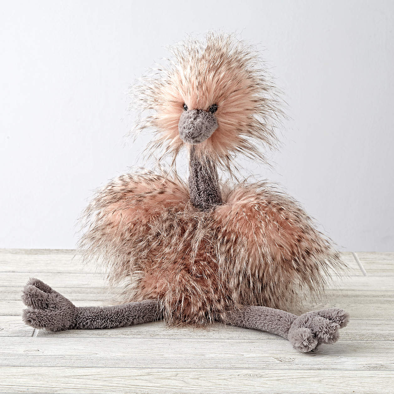 jellycat ostrich pink