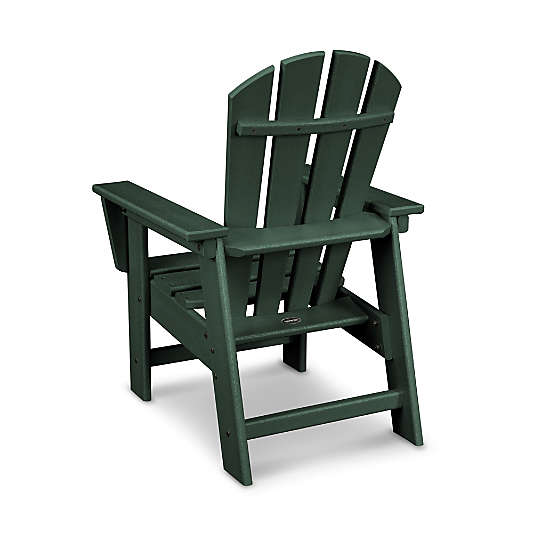 Green Outdoor Kids Adirondack Chair by POLYWOOD ®