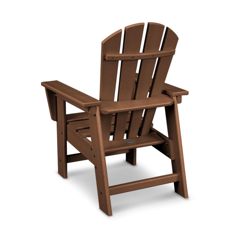 Teak Outdoor Kids Adirondack Chair by POLYWOOD ® - image 2 of 3