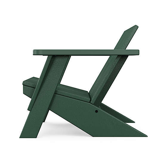 Paso Green Outdoor Kids Adirondack Chair by POLYWOOD ®