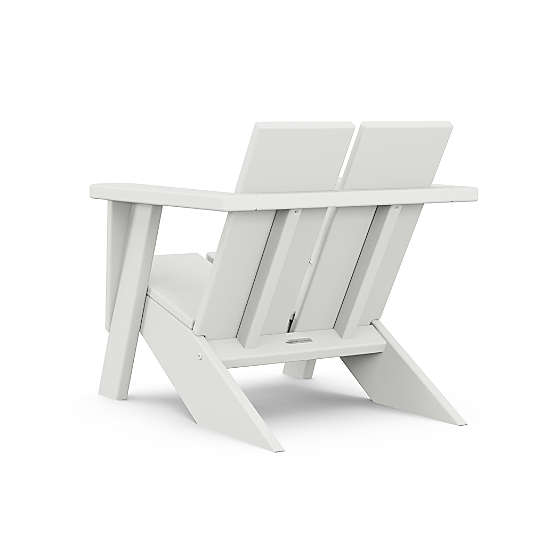 Paso White Outdoor Kids Adirondack Chair by POLYWOOD ®