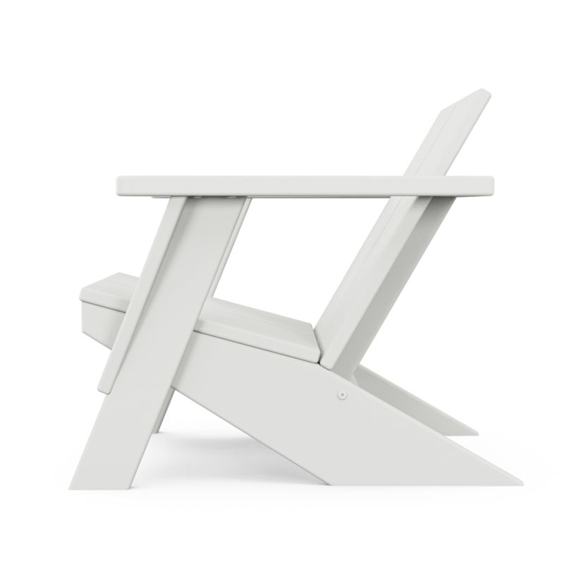 Paso White Outdoor Kids Adirondack Chair by POLYWOOD ® - image 1 of 3