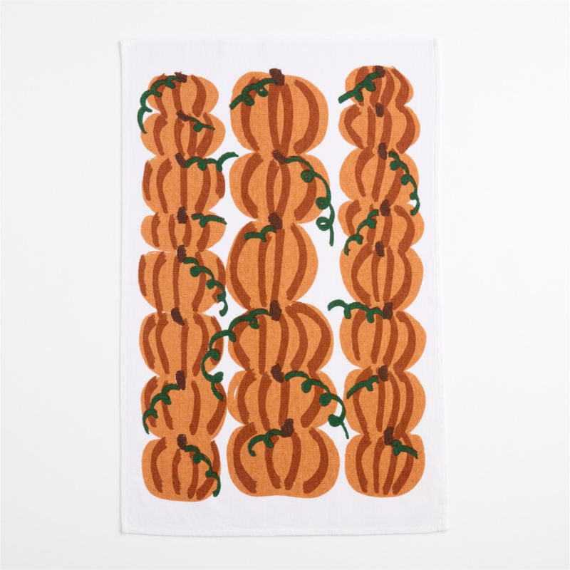 Pumpkin Organic Cotton Dish Towel - image 1 of 3