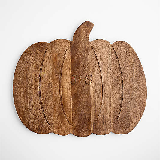 Pumpkin Wood Serving Board