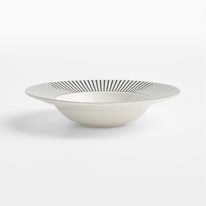 Piano Porcelain Low Bowl