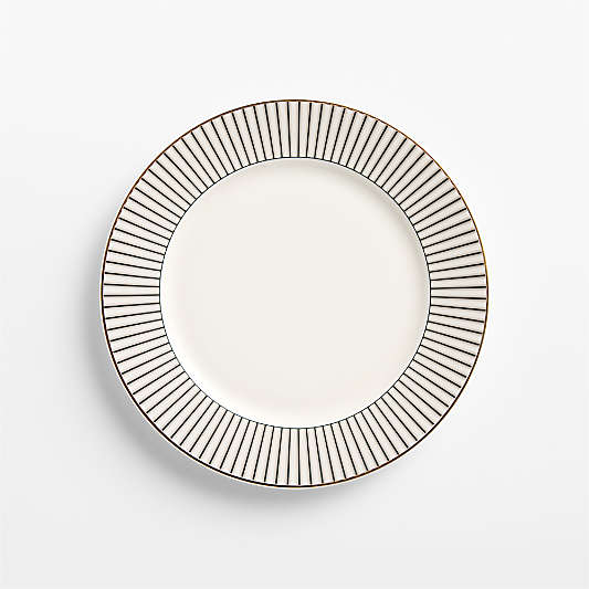 Piano Porcelain Salad Plates, Set of 8