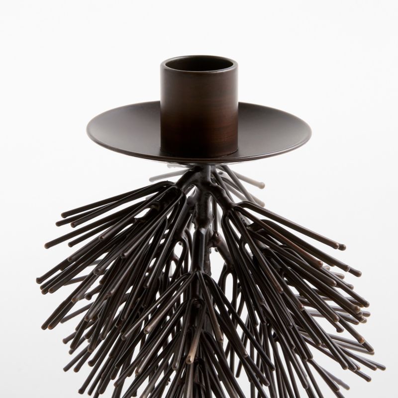 Pine Taper Holder Small 6" - image 2 of 4