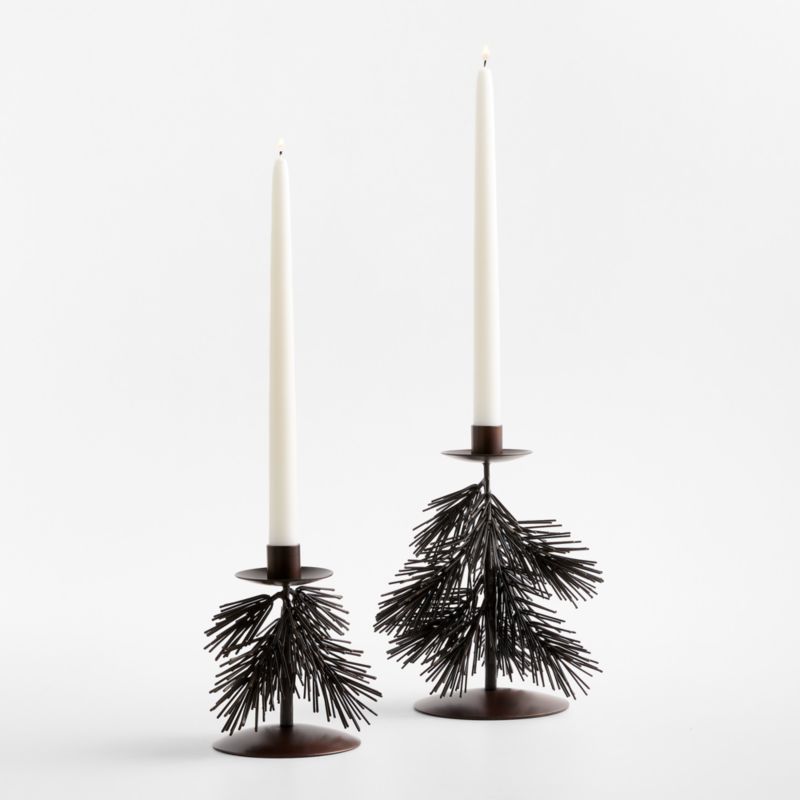 Pine Taper Holder Small 6" - image 1 of 4