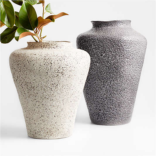 Poe Volcanic Glaze Vases