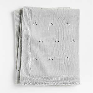 Crate and barrel online baby blanket