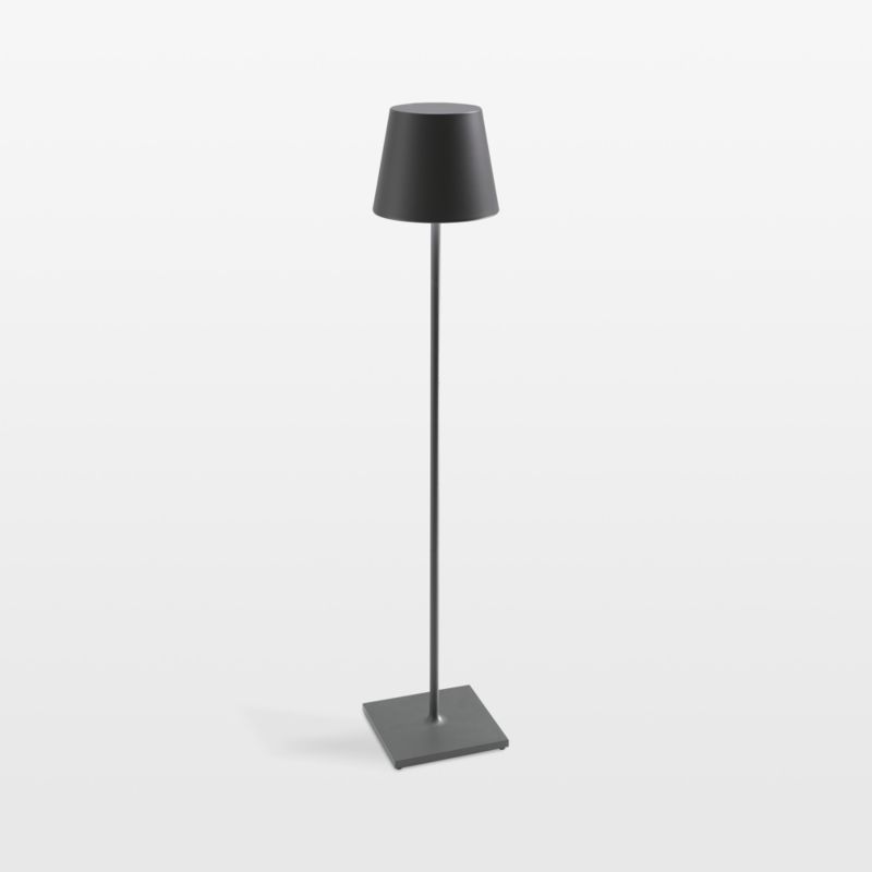 Poldina Pro XXL Metal Floor Lamp Dark Grey 27" by Zafferano America - image 0 of 2