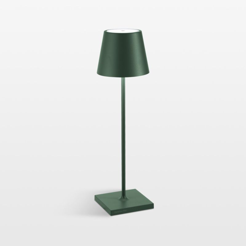 Clem Light Green Metal Table Lamp