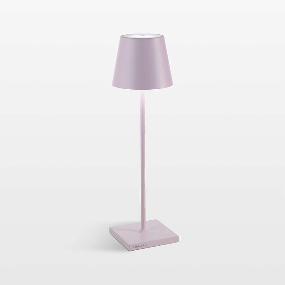 Poldina Pro Pink Metal Table Lamp by Zafferano America + Reviews