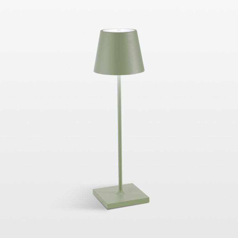 Clem Light Green Metal Table Lamp