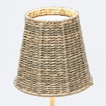 Seagrass Woven Lampshade for Poldina Table Lamps by Zafferano America