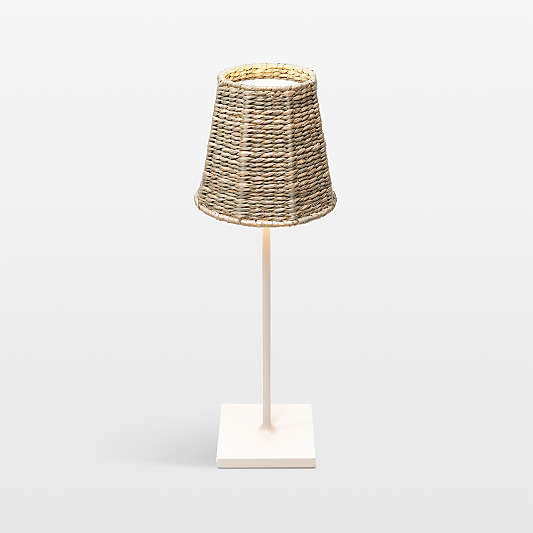 Seagrass Woven Lampshade for Poldina Table Lamps by Zafferano America