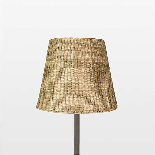 Seagrass XXL Woven Lampshade by Zafferano America
