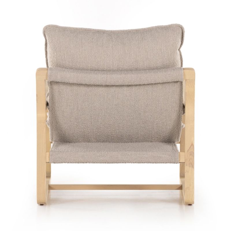Polly Sand Brown Accent Chair Crate & Barrel