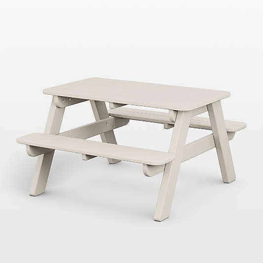 Sand Brown Outdoor Kids Picnic Table by POLYWOOD ®