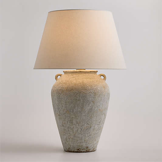 Pompeii Warm White Large Ceramic Table Lamp