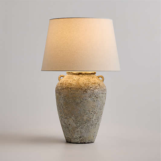 Pompeii Warm White Small Ceramic Table Lamp